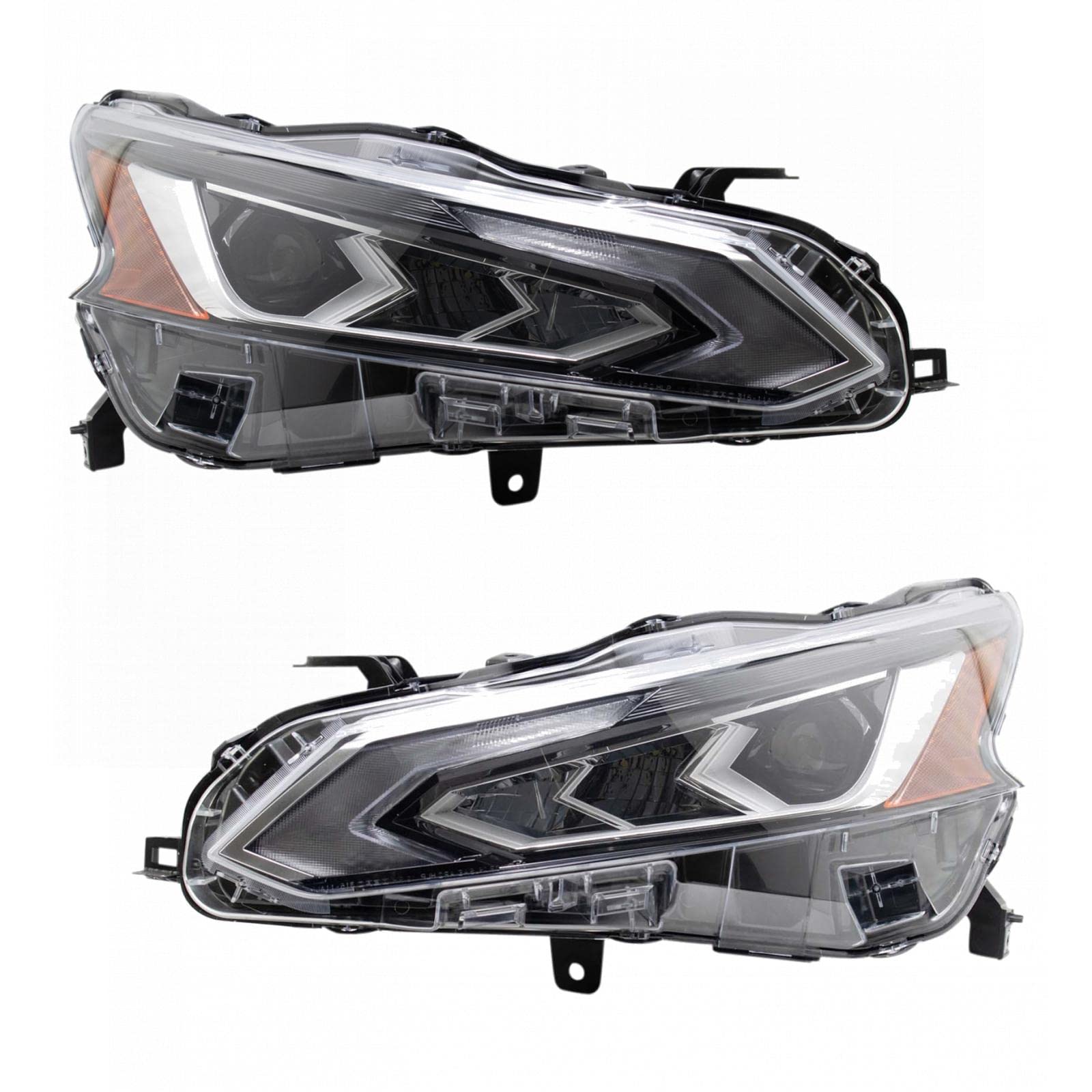 Headlight Set Compatible with 2019-2021 Nissan Altima