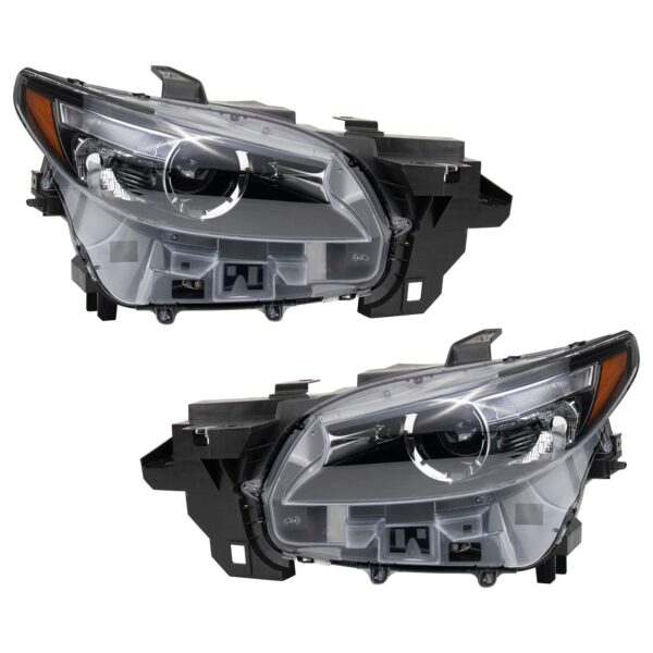 Headlight Set Compatible with 2015-2017 Nissan Murano