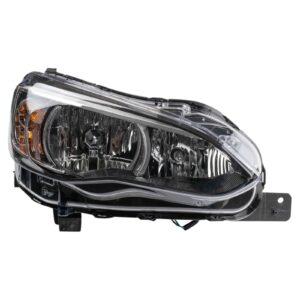 Right Headlight Compatible with 2018-2021 Subaru Crosstrek