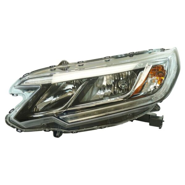 Halogen Headlight Lamp Assembly LH LR Driver Side for Honda CR-V SUV