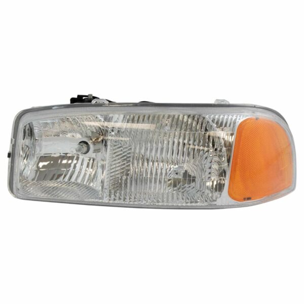 Headlight Headlamp Driver Side Left LH Compatible with GMC Yukon Sierra Pickup Truck