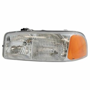 Headlight Headlamp Driver Side Left LH Compatible with GMC Yukon Sierra Pickup Truck
