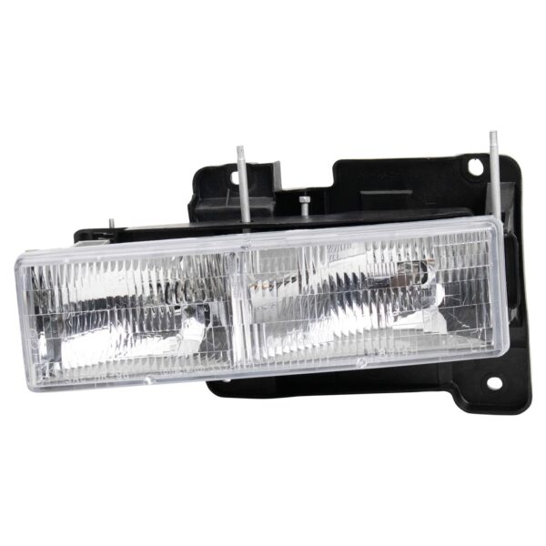 Left Headlight Compatible with Chevrolet Blazer C1500 C2500 C3500 K Tahoe