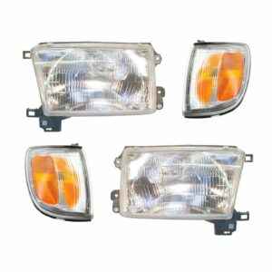 Headlight Lamp Parking Corner Light Kit Set of 4 for 97-98 Toyota 4Runner New