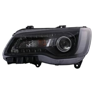 Headlight Lamp Assembly Driver Side LF LH Halogen Compatible with Chrysler 300