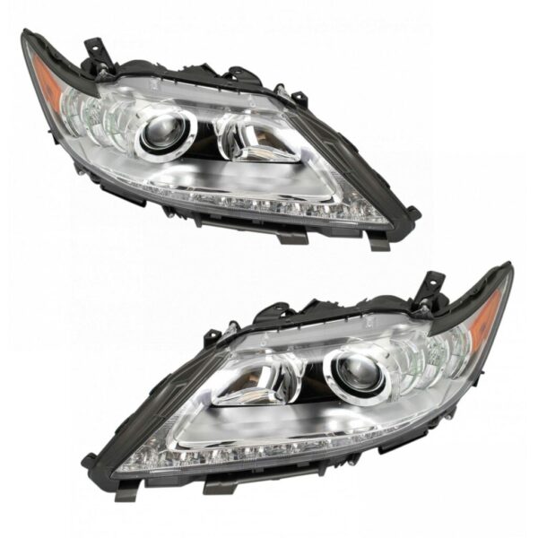 HID Headlight Lamp Assembly LH RH Kit Pair for Lexus ES350 ES300h