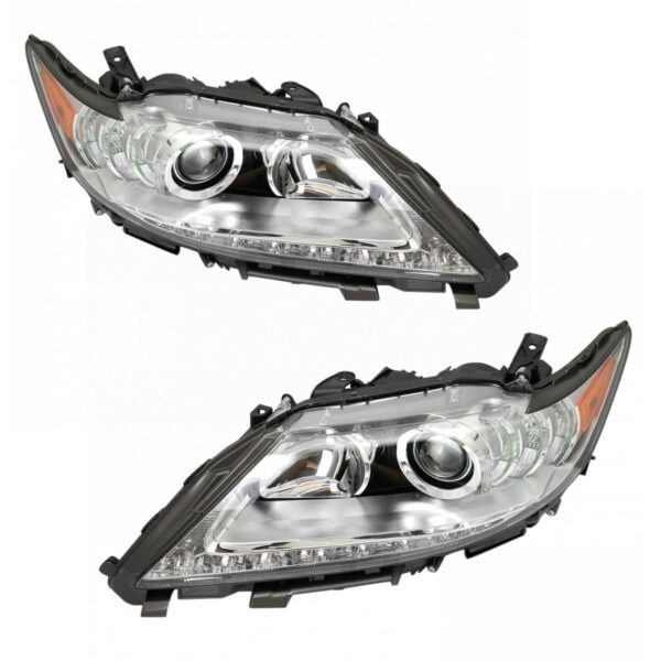 HID Headlight Lamp Assembly LH RH Kit Pair for Lexus ES350 ES300h