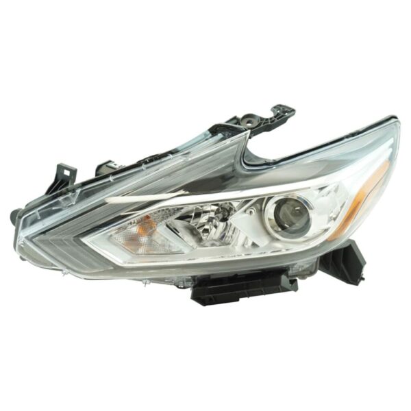 Halogen Headlight Headlamp w/ Chrome Housing Driver Side LH for Nissan Altima