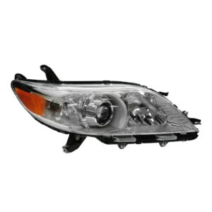 Halogen Headlight Headlamp Passenger Side Right RH for 11-13 Toyota Sienna