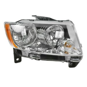 Halogen Headlight Lamp Right Hand Passenger Side RH for 11-13 Grand Cherokee