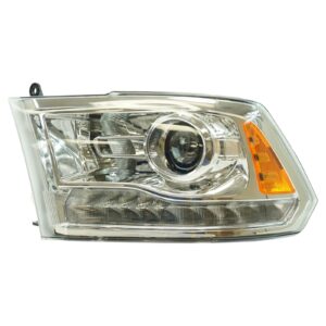 Halogen Headlight Lamp Assembly LH Driver Side for Ram 1500 2500 3500 Pickup