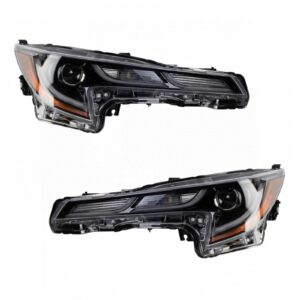 Headlight Set Compatible with 2020-2021 Toyota Corolla
