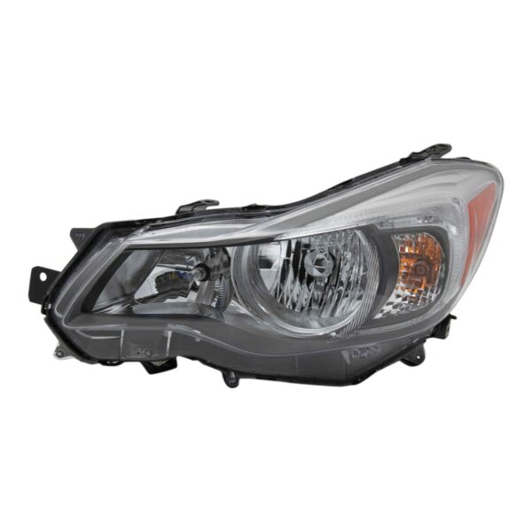 Halogen Headlight Lamp Assembly Driver Side LF LH Compatible with Subaru Crosstrek Impreza