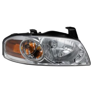 Headlight Headlamp RH Right Passenger Side Compatible with 04-06 Sentra Base And S Models