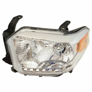 Halogen Headlight Headlamp Driver Side LH LF Compatible with Toyota Tundra Pickup Truck