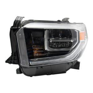 Headlight Lamp Assembly Driver Side LH Compatible with Toyota Tundra