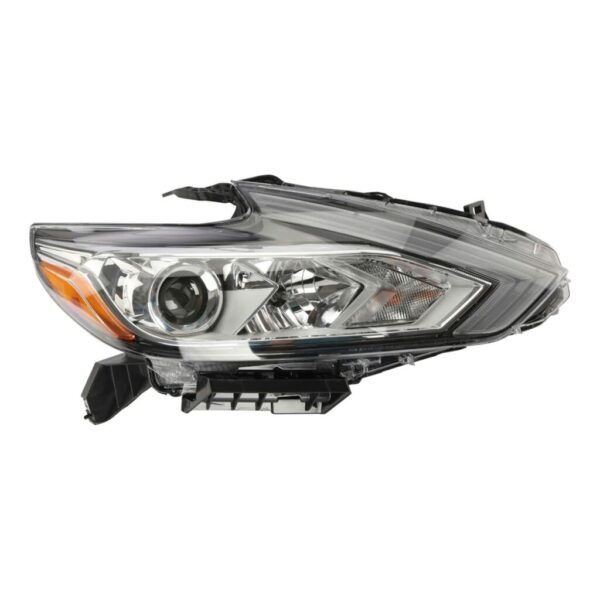 Halogen Headlight Headlamp Black Bezel Passenger Side RH RF for Nissan Altima