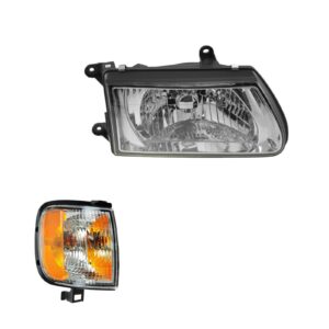 Headlight Corner Light Lamp Kit RH Right Passenger Side for 00-02 Isuzu Rodeo