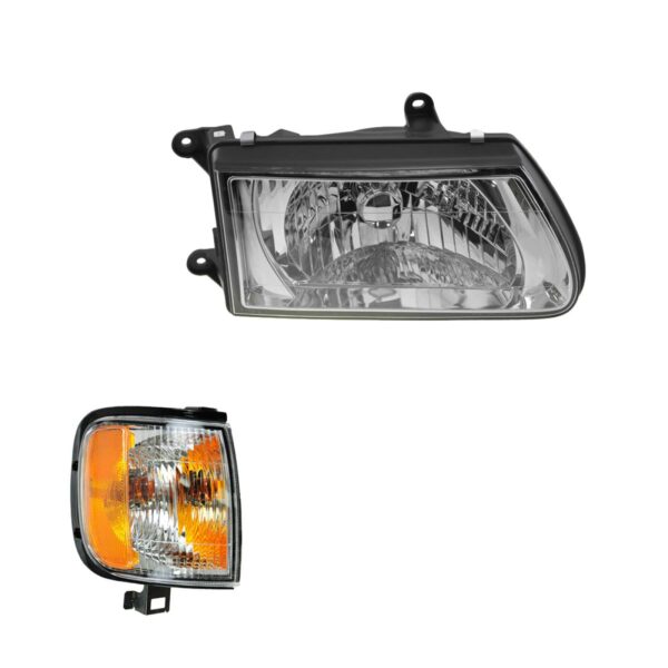 Headlight Corner Light Lamp Kit RH Right Passenger Side for 00-02 Isuzu Rodeo