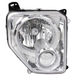 Right Headlight Compatible with 2008-2012 Jeep Liberty