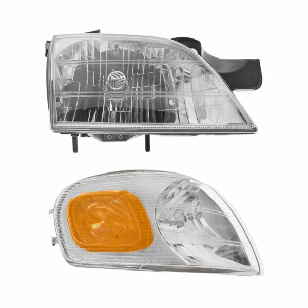 Headlight & Parking Corner Light Passenger Right RH for Chevy Venture Montana