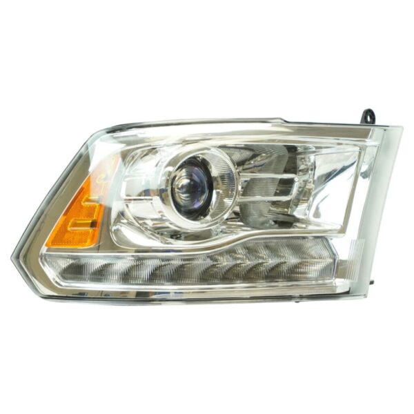 Halogen Headlight Lamp Assembly RH Passenger Side for Ram 1500 2500 3500 Pickup