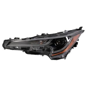 Left Headlight Compatible with 2020-2021 Toyota Corolla