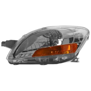 Headlight Headlamp Driver Side Left LH for 06-11 Toyota Yaris 4 Door Sedan