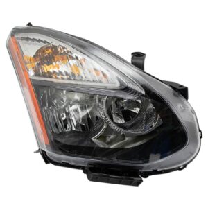 Halogen Headlight Lamp Assembly Passenger Side RH Compatible with Nissan Rogue Select