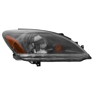 Headlight Headlamp w/ Smoked Lens Passenger Side Right RH for 04-07 Lancer