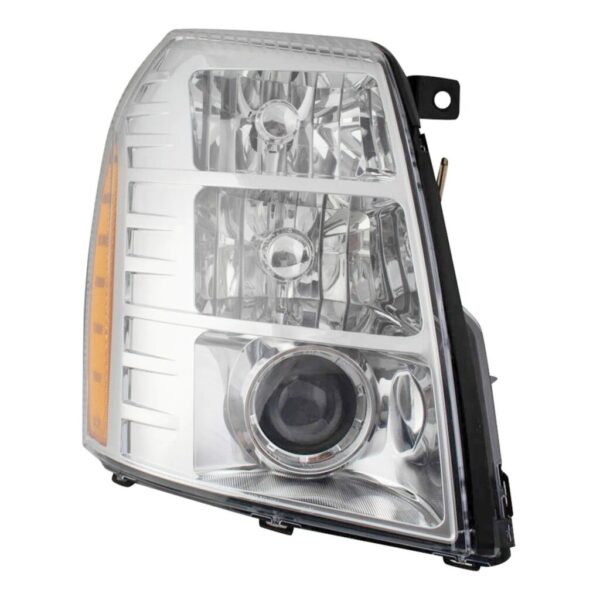 HID Headlight Headlamp & Ballast w/ Chrome Bezel RH Passenger Side for Escalade