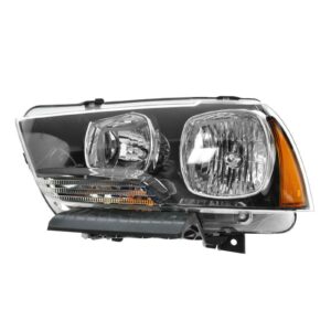 Halogen Headlight Headlamp Driver Side Left Hand LH for 11-13 Dodge Charger