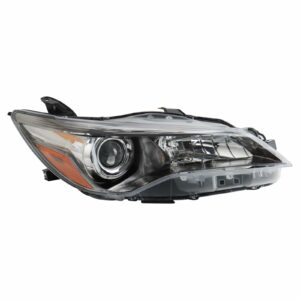 Halogen Headlight Lamp Black Bezel RH RF for Toyota Camry LR XLE
