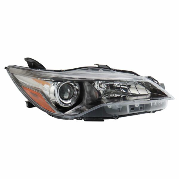 Halogen Headlight Lamp Black Bezel RH RF for Toyota Camry LR XLE