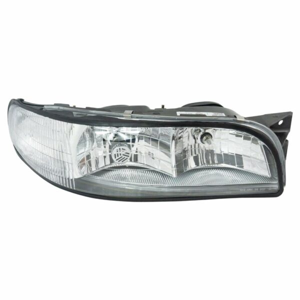 Headlight with Cornering Lamp RH Right Passenger Side Compatible with 1997-1999 Buick LeSabre