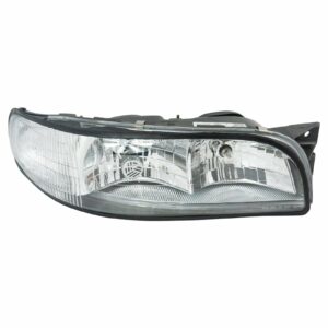 Headlight with Cornering Lamp RH Right Passenger Side Compatible with 1997-1999 Buick LeSabre