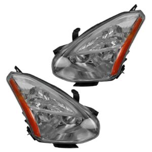 Xenon HID Headlight Headlamp Left & Right Pair Set of 2 for 08-12 Rogue