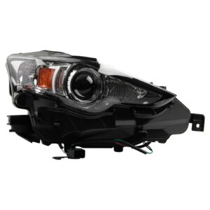 HID Headlight Lamp Assembly Passenger Side RH Compatible with Lexus IS200t 250 300 350