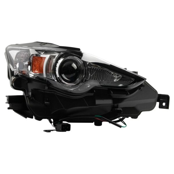 HID Headlight Lamp Assembly Passenger Side RH Compatible with Lexus IS200t 250 300 350