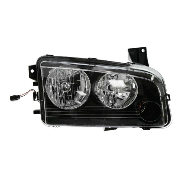 Halogen Headlight Headlamp RH Right Passenger Side for 07-10 Dodge Charger