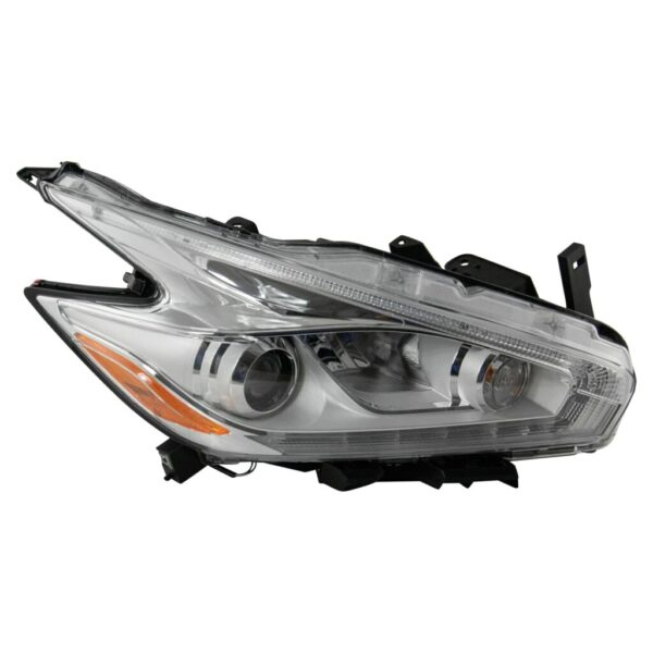 Halogen Headlight Lamp Assembly Passenger Side RH for 2017 Nissan Murano New
