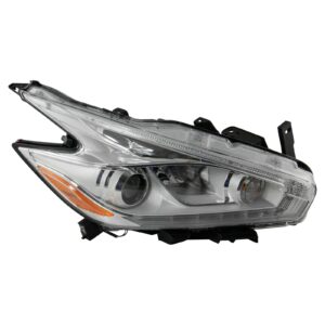 Halogen Headlight Lamp Assembly Passenger Side RH for 2017 Nissan Murano New