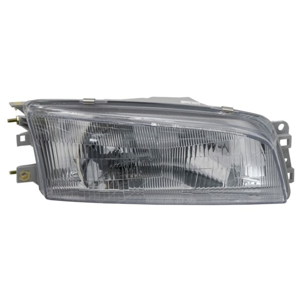 Headlight Headlamp Passenger Side Right RH Compatible with 97-01 Mirage 4 Door Sedan