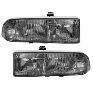 Headlamps Headlights LH&RH Pair Set of 2 for Blazer S10 Truck Jimmy S-15 Sonoma
