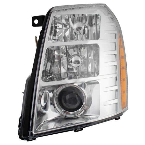 HID Headlight Headlamp & Ballast w/ Chrome Bezel LH Driver Side for Escalade