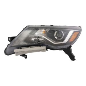 Halogen Headlight Lamp Driver Side Left LH Compatible with Nissan Pathfinder SUV