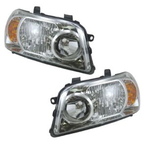 Headlight Pair Set for Toyota Highlander Hybrid 2007