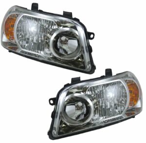 Headlight Pair Set for Toyota Highlander Hybrid 2007