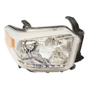 Halogen Headlight Headlamp Passenger Side RH RF Compatible with Toyota Tundra Pickup Truck