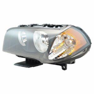 Halogen Headlight Headlamp Driver Side LH LF Compatible with 04-06 BMW X3 Truck SUV